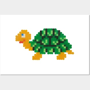 Turtle illustration design Posters and Art